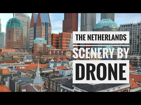 Amsterdam and The Hague Scenery by Drone Shots