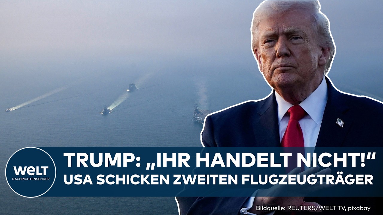 IRAN: Krieg oder Deal? USA schicken Träger – Teheran fordert Sanktionserleichterung!