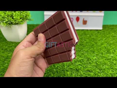 Scented Chocolate Shaped Personal Desk Notepad Memo Book | Unique & Quirky Gift Online
