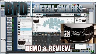 Video thumbnail for BFD METAL SNARES - DEMO & REVIEW by BenoniStudio