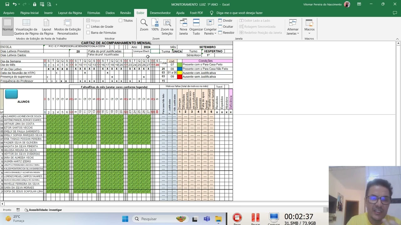 COMO PREENCHER O ARQUIVO DE MONITORAMENTO DAS FICHAS