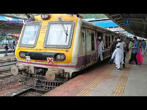 Mumbra Railways Station ll Mumbai Local Train