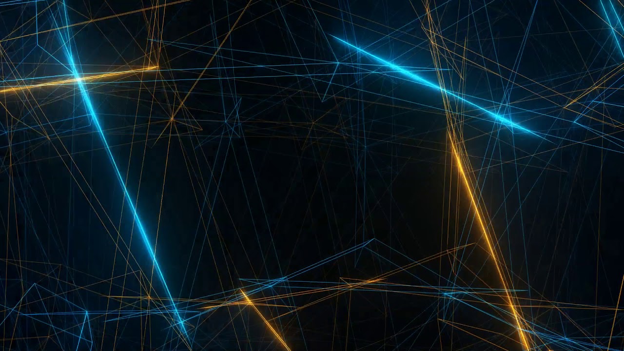 Fractal Light Rays Rotating Loop| Free HD Stock Footage