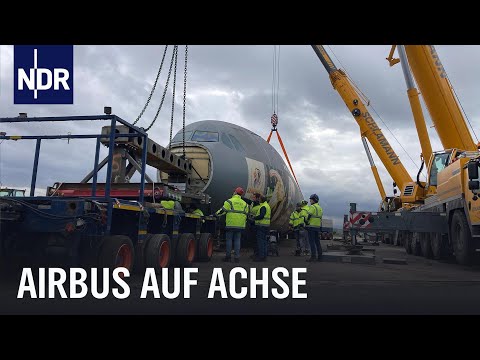 Airbus A310: Herausforderung Schwertransport | Die Nordreportage | NDR Doku