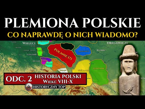 Plemiona Polskie - Kraj Lędzian, Państwo Wiślan, Polanie, Ślężanie i inne - Historia Polski odc. 2