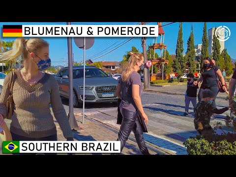 🇧🇷 Blumenau and Pomerode 🇩🇪 Germanic Cities in Brazil | Southern Brazil |【4K】
