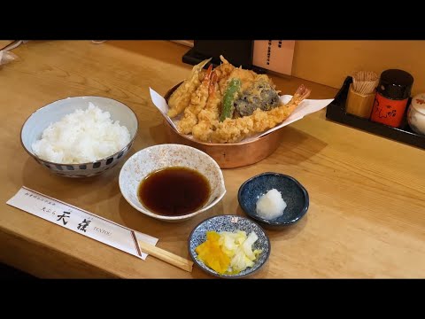 Local Tempura-don restaurant in Tokyo
