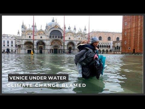 Climate change blamed as 85 percent of Venice under water