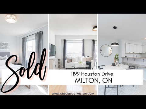 1199 Houston Drive  Milton Real Estate Milton Semi Detached Home SOLD