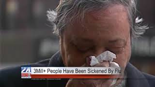 Millions of Americans Affected by Flu This Year