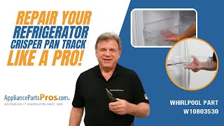 How to Replace Whirlpool, KitchenAid, and Maytag Refrigerator Door Shelf Bin W10803530