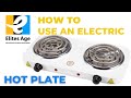 How To Use An Electric Hot Plate For Cooking Hotplate Electronicsupermarket