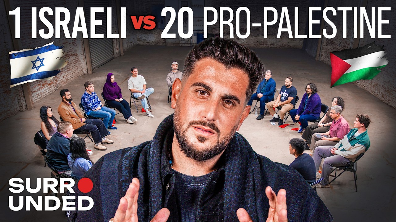 1 Israeli vs 20 Pro-Palestine Activists (ft. Rudy Rochman) | Surrounded