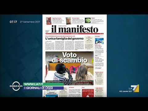 Omnibus News (Puntata 27/09/2017)