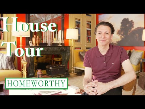 HOUSE TOUR | Inside a Luxurious Paris Apartment Full of Color