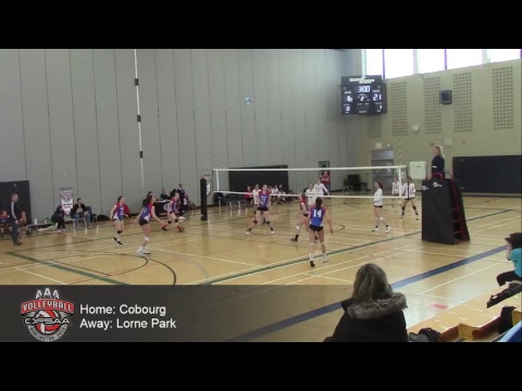 OFSAA Volleyball | Lorne Park vs Cobourg  | Gym 4