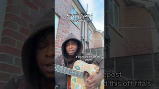 Around Town Kooks #kooks #guitarcover #guitar #indie #singing #tiktok #shorts #aroundtown #fifasong