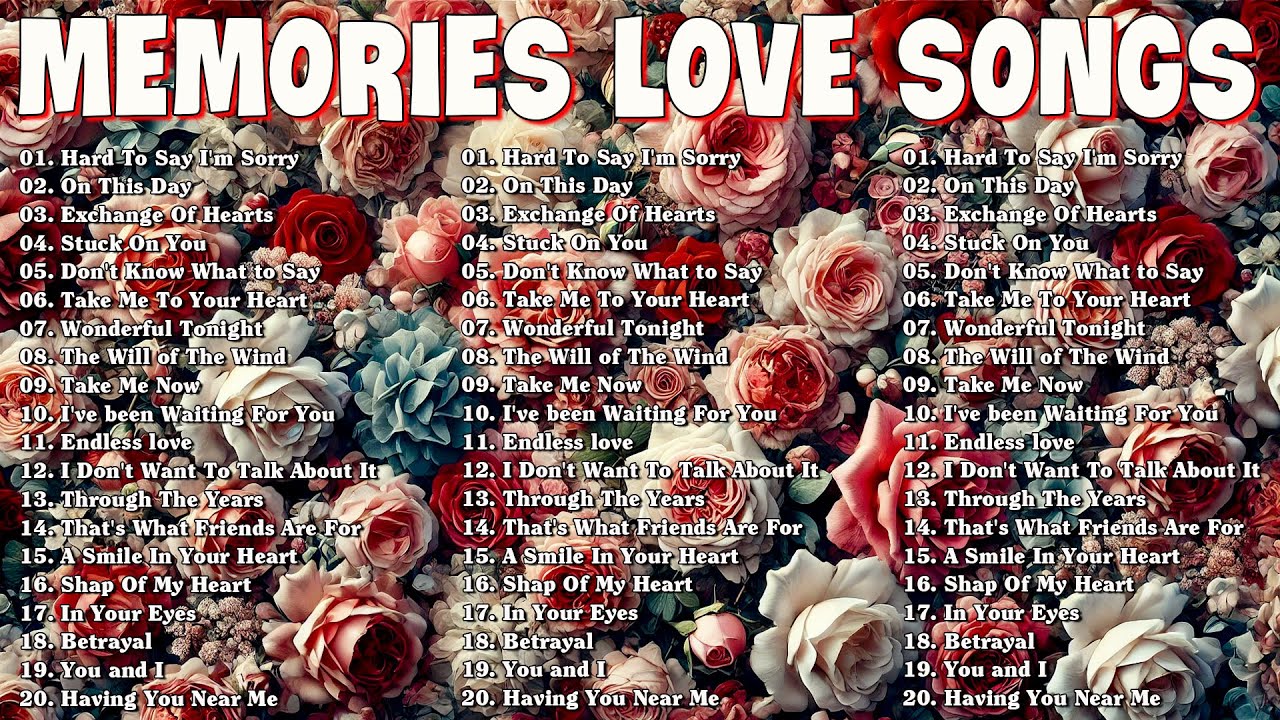 Top 100 Classic Love Songs 🌹 Relaxing Beautiful Love Songs 70s 80s 90s 🌹 Best Love Songs Ever
