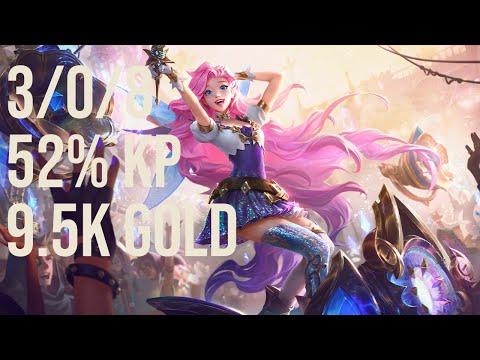 From One To Five Seraphine Mid vs Vladimir EUW 11.9 Challenger Replay