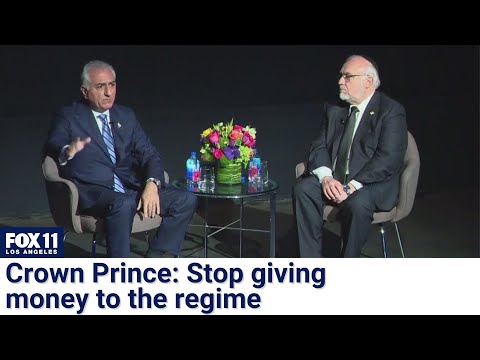 Crown Prince of Iran: 'Support Iranian people, stop giving money to regime'