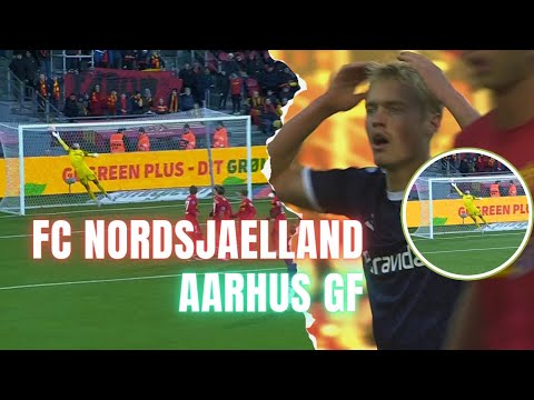 WHAT A SAVE ❗• FC NORDSJAELLAND vs AGF • Danish Superliga 2023