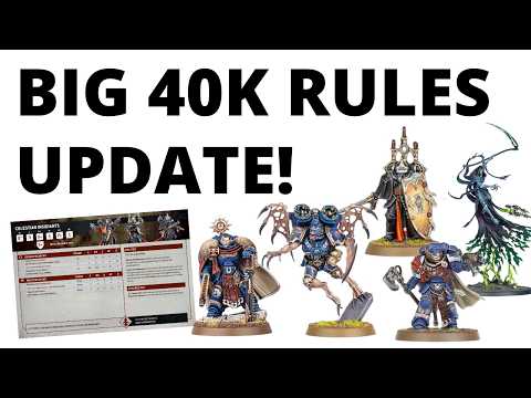 Big Warhammer 40K Rules Drop - Victrix Nerfed, New Datasheets, C'Tan look Scary!