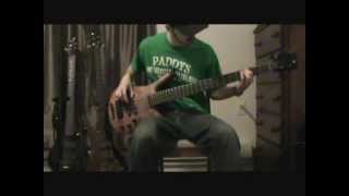 Flaw - Worlds Divide - Bass Cover Video