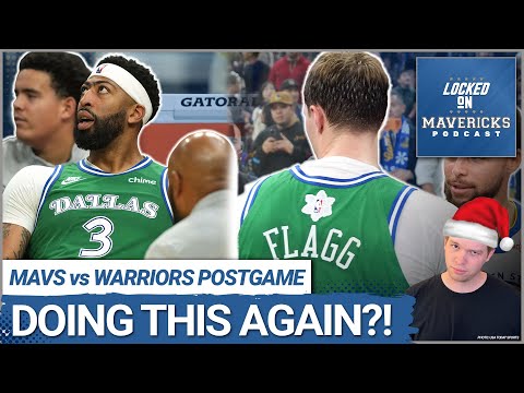 BREAKING: Anthony Davis is Injured Again, Dallas Mavericks Have the Same Question on Christmas Day