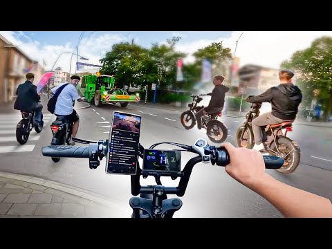 Fatbike Meeting door de Stad!