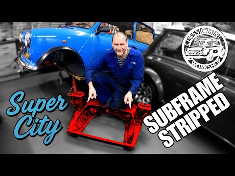 Classic Mini Front Subframe Strip-Down! Full Real-Time Teardown & Tips