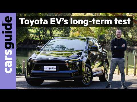 Thumbnail for Toyota bZ4X 2026 review Australia: 2WD long-term EV test | A better family SUV than Tesla Model Y? by Toyota