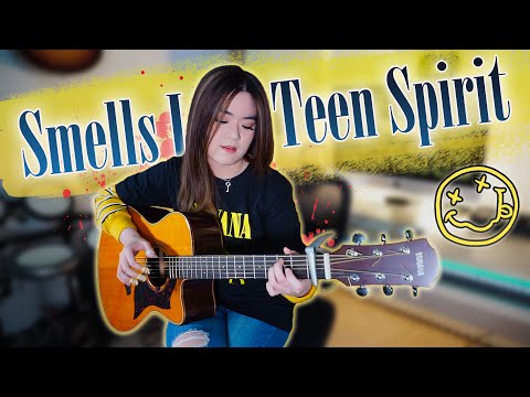 (Nirvana) Smells Like Teen Spirit - Fingerstyle Guitar Cover | Josephine Alexandra
