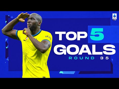 Lukaku with a superb strike | Top 5 Goals by crypto.com | Round 35 | Serie A 2022/23
