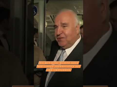Helmut Kohl zeigte wie man mit Journalisten umgehen sollte! (Früher und heute)
