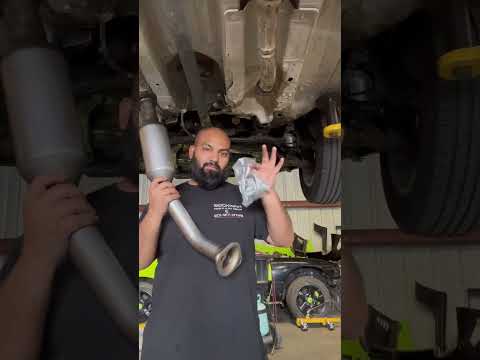 Let’s replace this catalytic converter on a 2005 Honda crv.