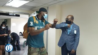 jamaica welcomes the first batch of tourists to montego bay