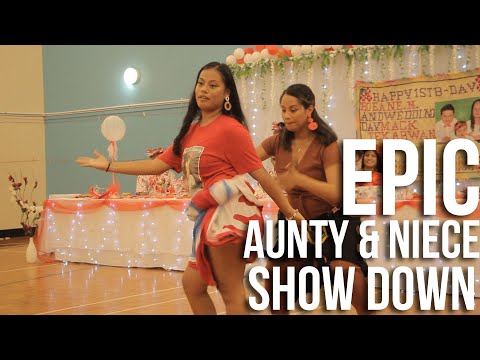 KIRIBATI AUNTY & NIECE SHOW DOWN