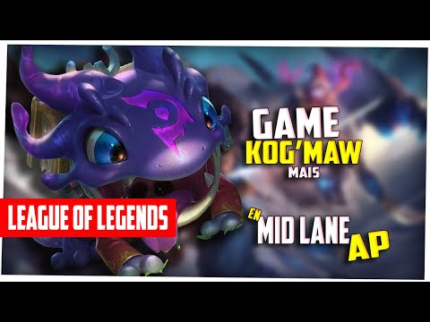 Gameplay Kog'Maw Mid lane AP
