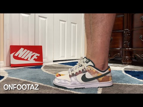 Nike Dunk Low Sail Multi Camo