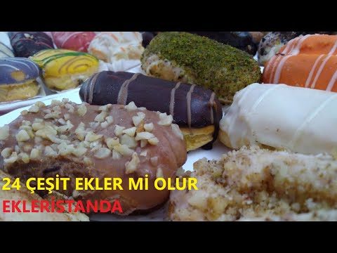 , title : 'Eklerler çıldırmış olmalı. 24 çeşit ekler mi olur dedik, Yapmışlar. Hiç böyle ekler yemedik.'