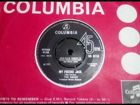 Psych Beat - THE SMOKE - My Friend Jack -  COLUMBIA DB 8115 UK 1966 Mod Dancer