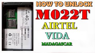 How to Unlock M022T Vida M2 4G LTE Madagascar