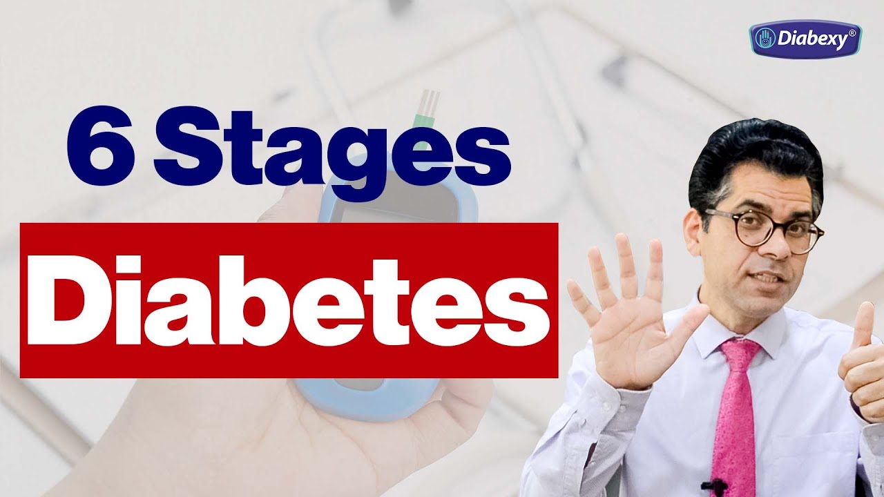 6 stages of Diabetes | How Type 2 Diabetes is converted into type 1 diabetes | Diabexy EDU 18