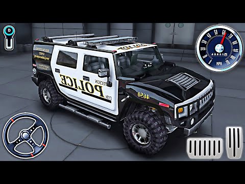 US Police Prado Car Games 3D - City Police Hummer Cop Car Driving | Android Gameplay