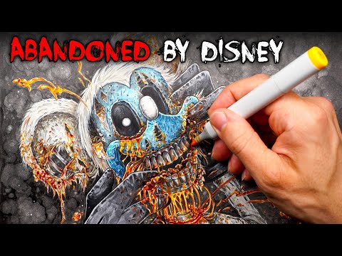 Abandoned by Disney Creepypasta Story + Drawing ✍️