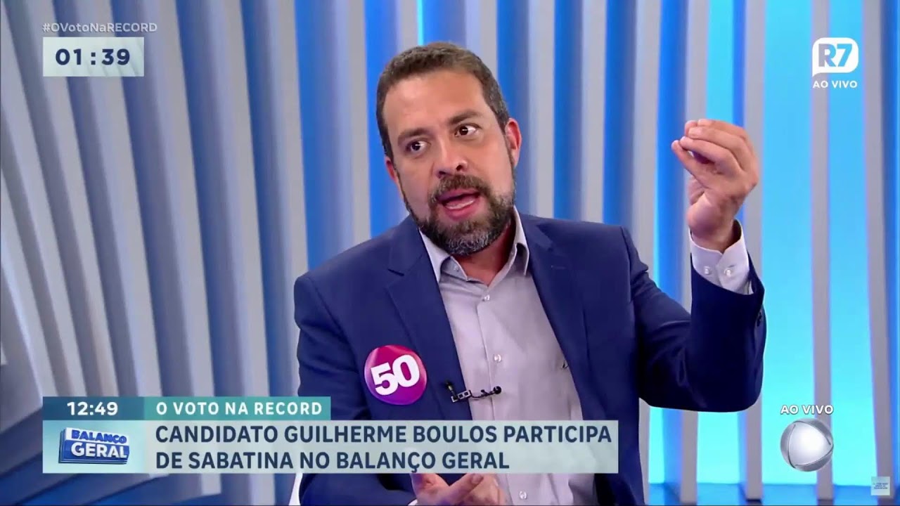 BOULOS AO VIVO NO BALANÇO GERAL