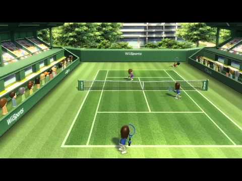 [Wii Sports] Tennis - Skill Level: 2399