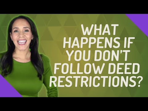 YouTube video about Uncovering Who Upholds Deed Restrictions