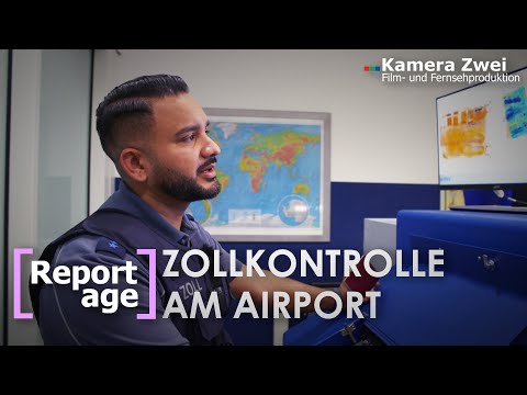 EINSATZ FÜR DEN ZOLL - Kofferkontrolle am Flughafen | REPORTAGE | Kamera Zwei