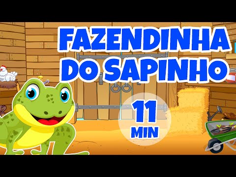 Fazendinha do Sapinho - Giramille 11 min | Desenho Animado Musical